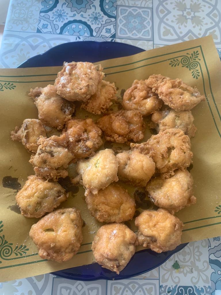 Carciofi fritti - Fried Artichokes