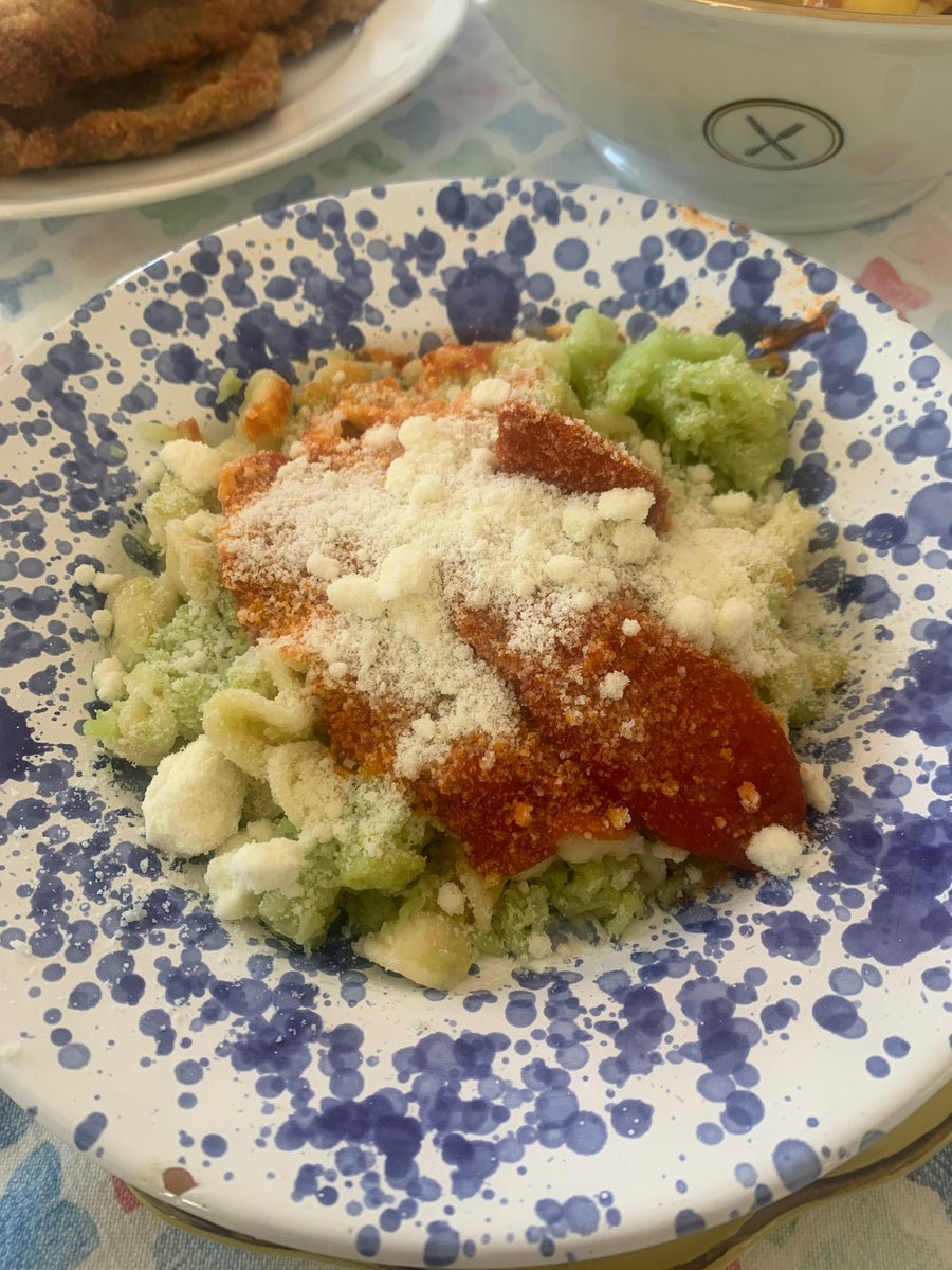 ORECCHIETTE WITH BROCCOLI & CRISPY BACON