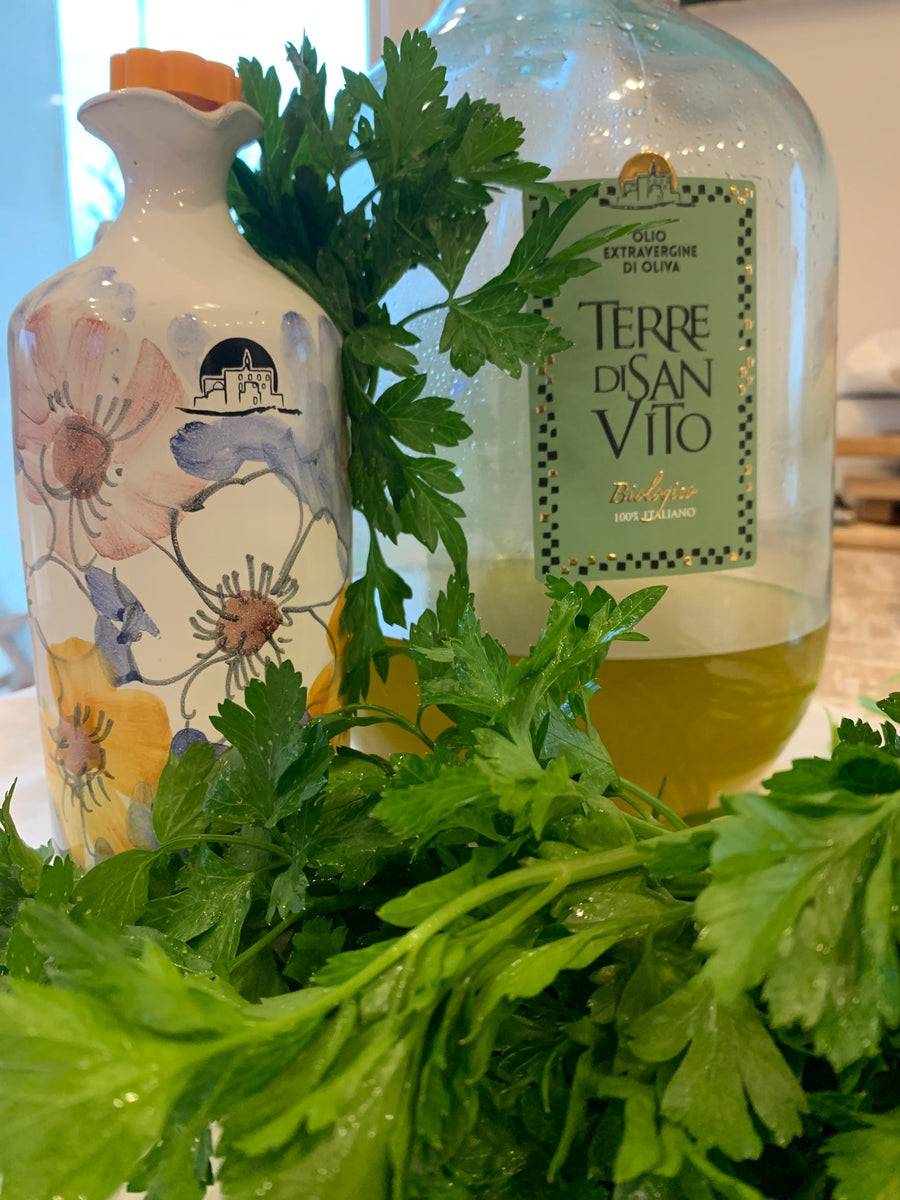 FEBRUARY Parsley pesto