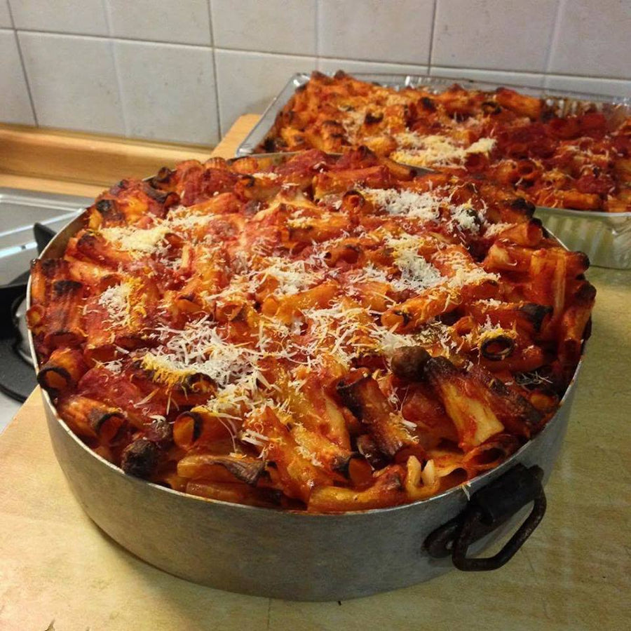 Baked pasta  (Pasta al forno alla Pugliese)