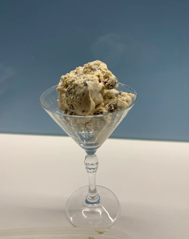 Rum & Raisin ice cream (Gelato Malaga)