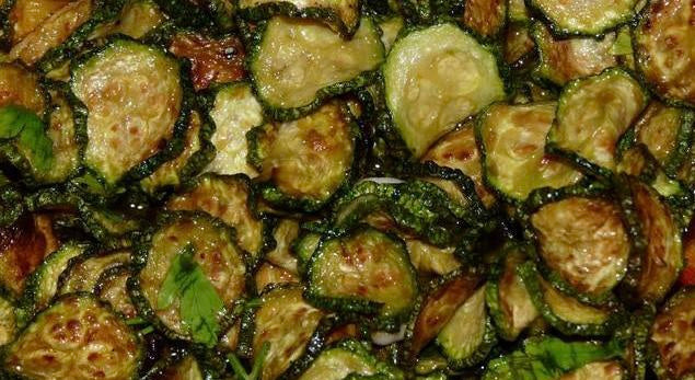 Fried Courgettes (Zucchine alla Poverella) Poor man’s courgettes!