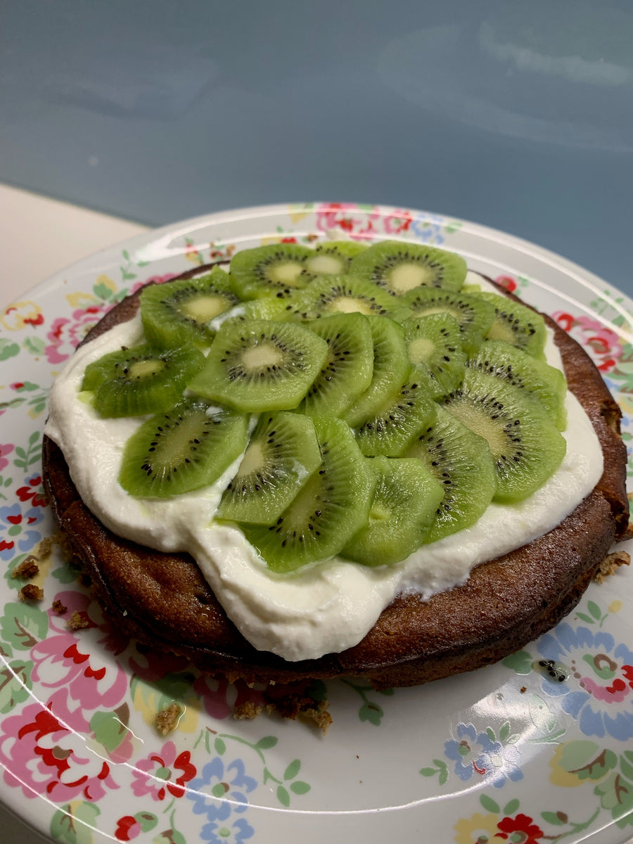 Torta di Ricotta for Michele (Flourless ricotta cake)