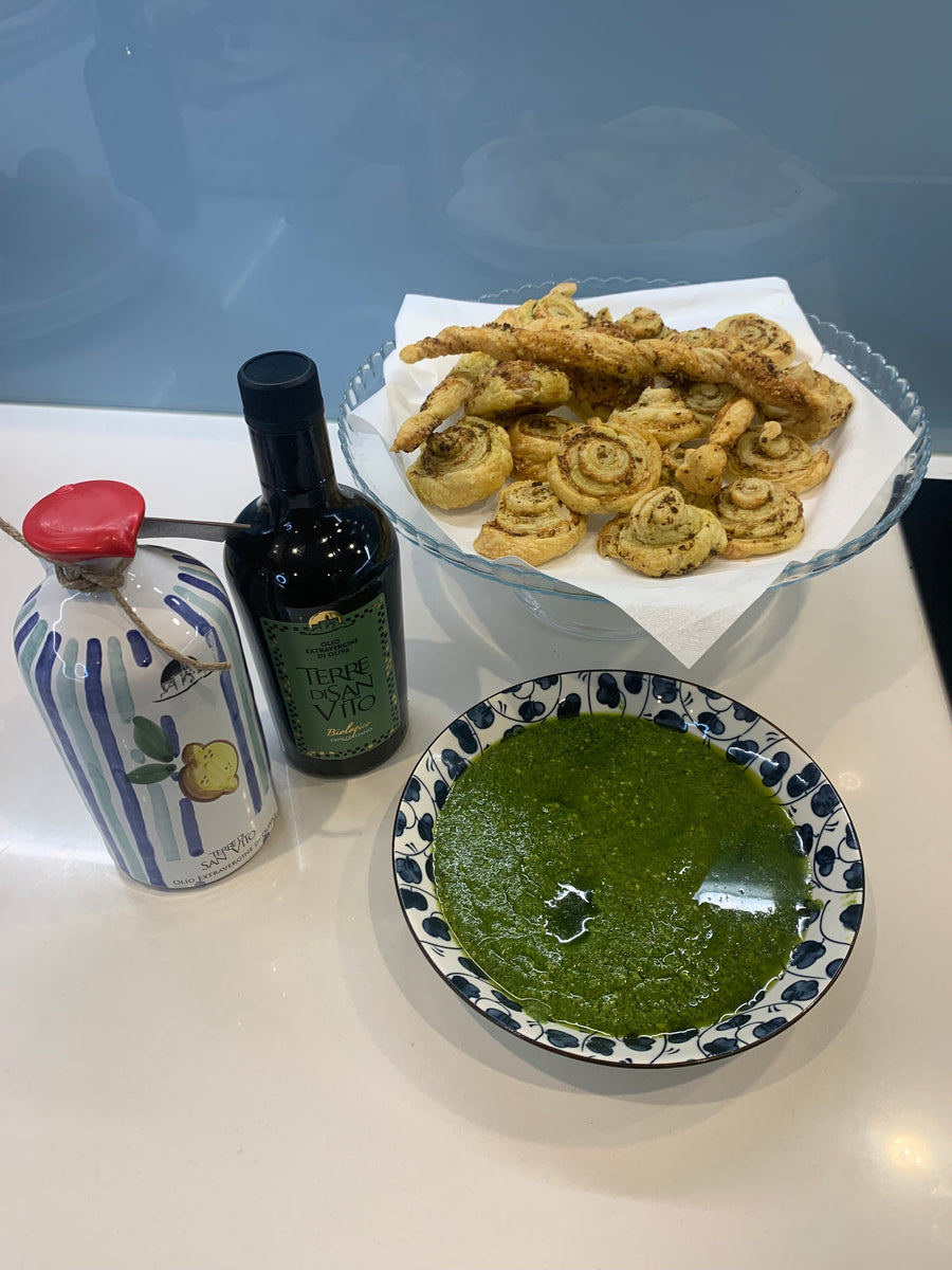 Puglian parsley pesto (PESTO DI PREZZEMOLO PUGLIESE)