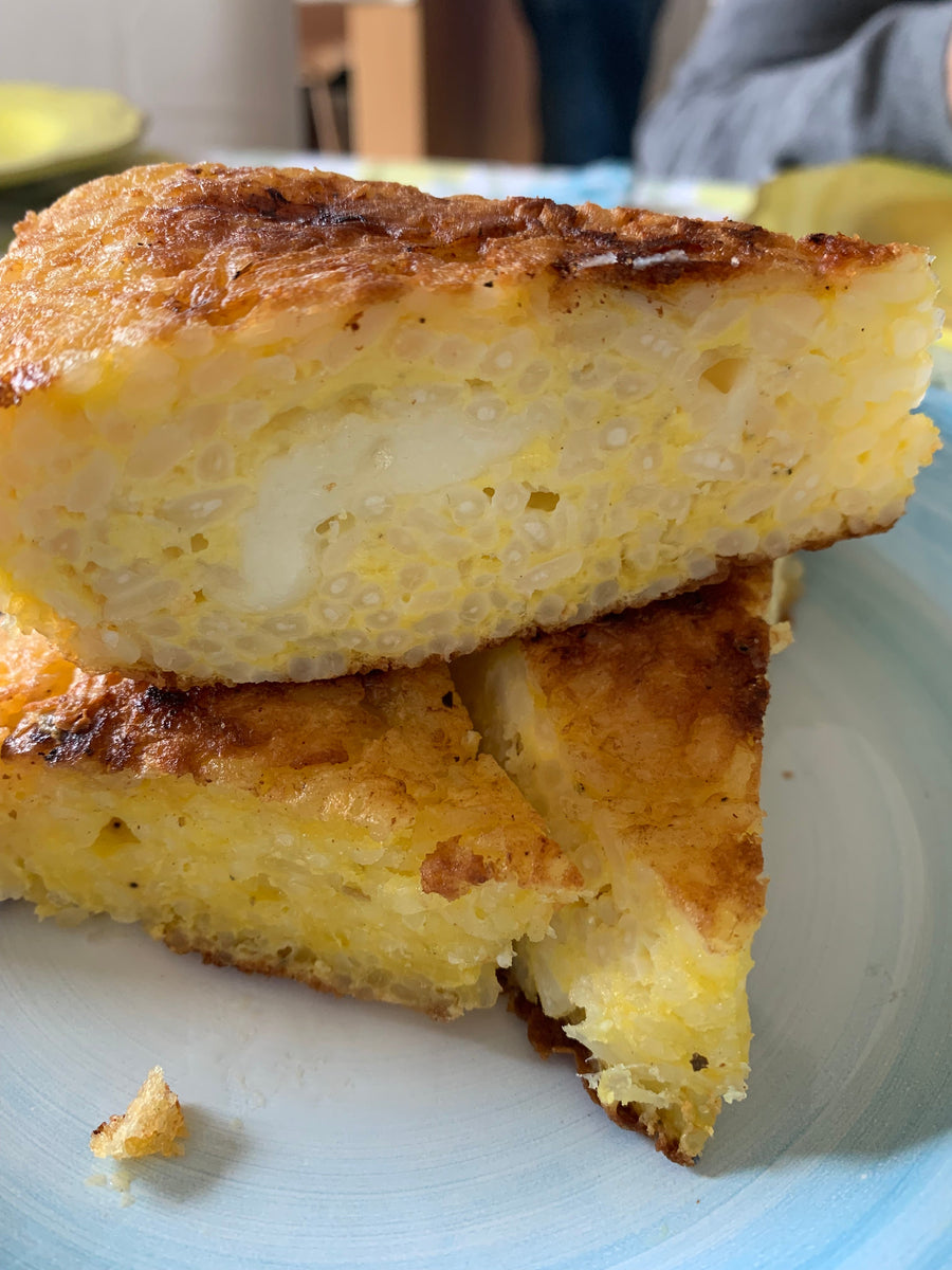 Rice Omelette (Frittata di riso)