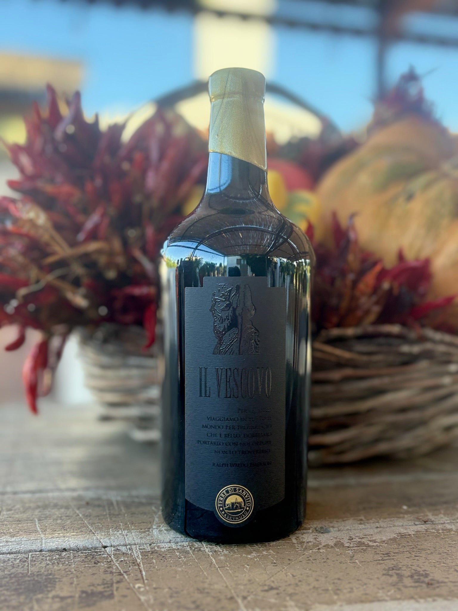 Il Vescovo Black Label (2014) Organic Status - Malbec 60% Cabernet Sauvignon 30% Carménère 10%  13.5 % Vol