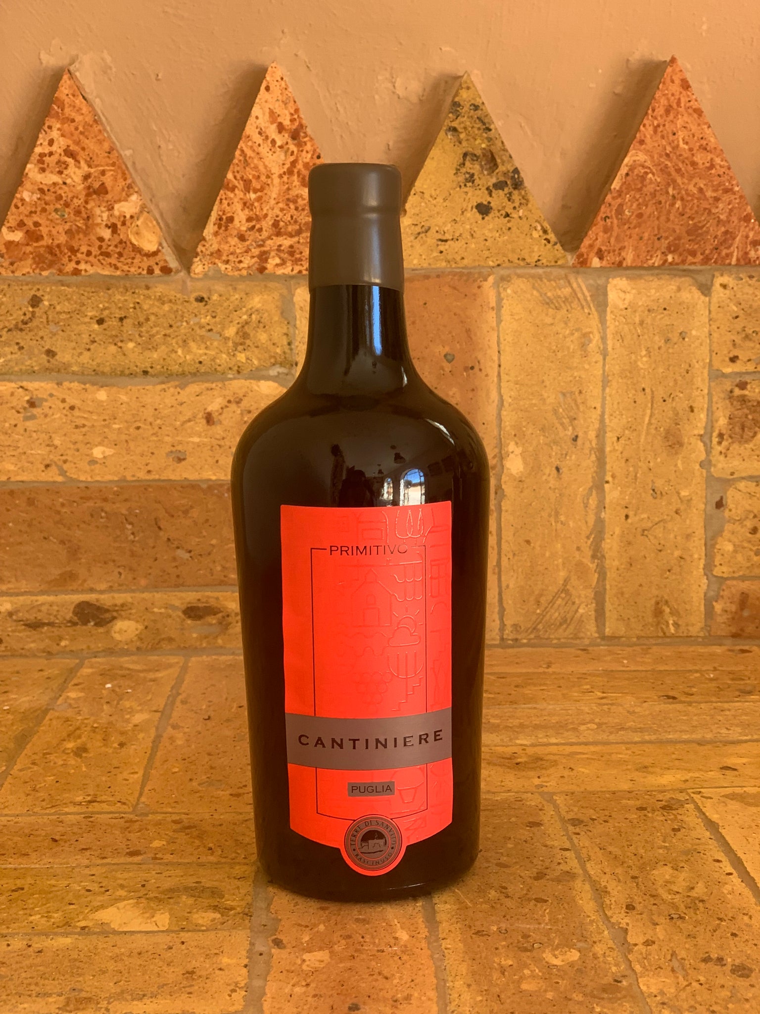 Cantiniere Primitivo -100% Primitivo Puglia Wine 14%Vol