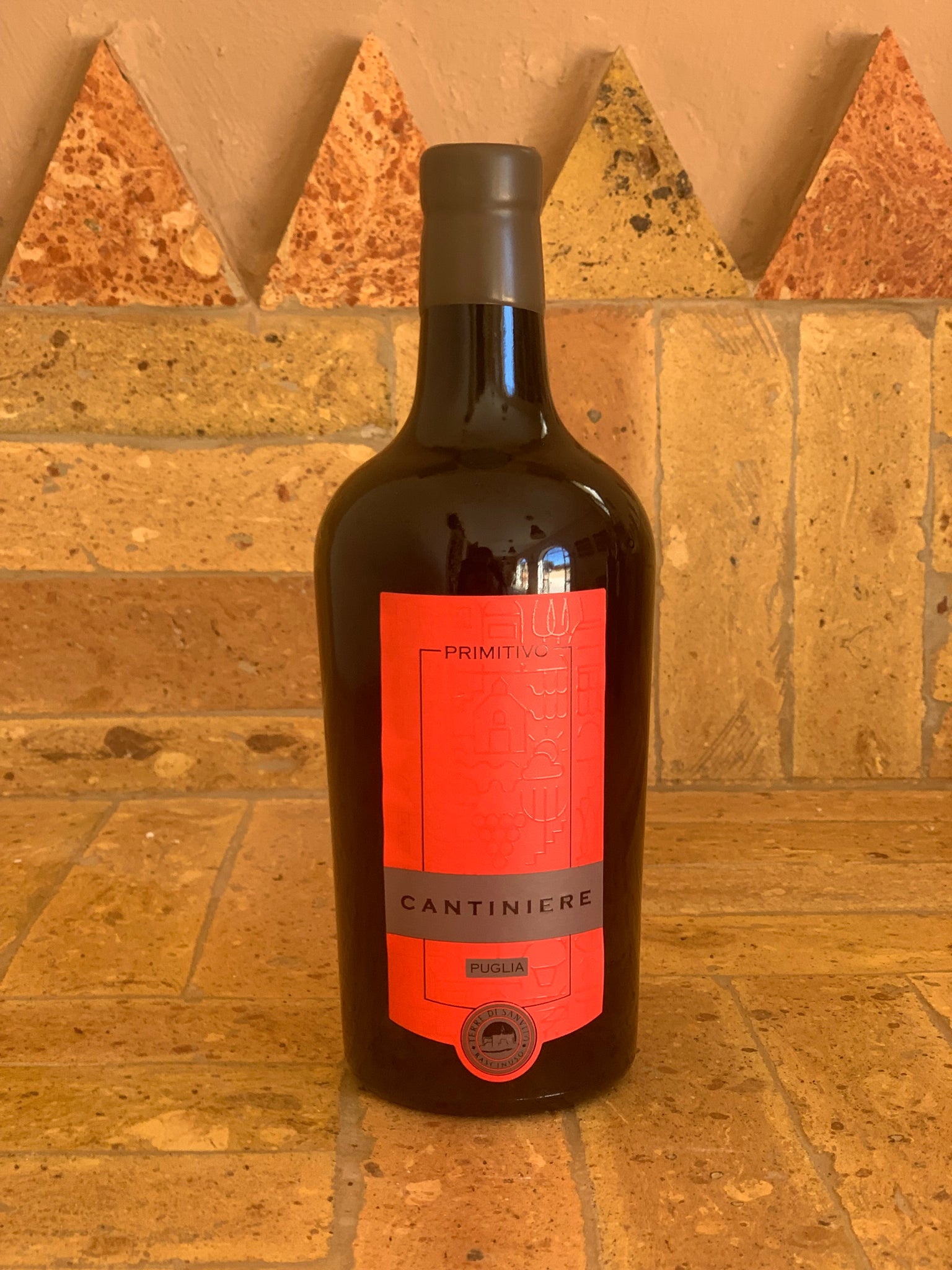 Cantiniere Primitivo -100% Primitivo Puglia Wine 14%Vol