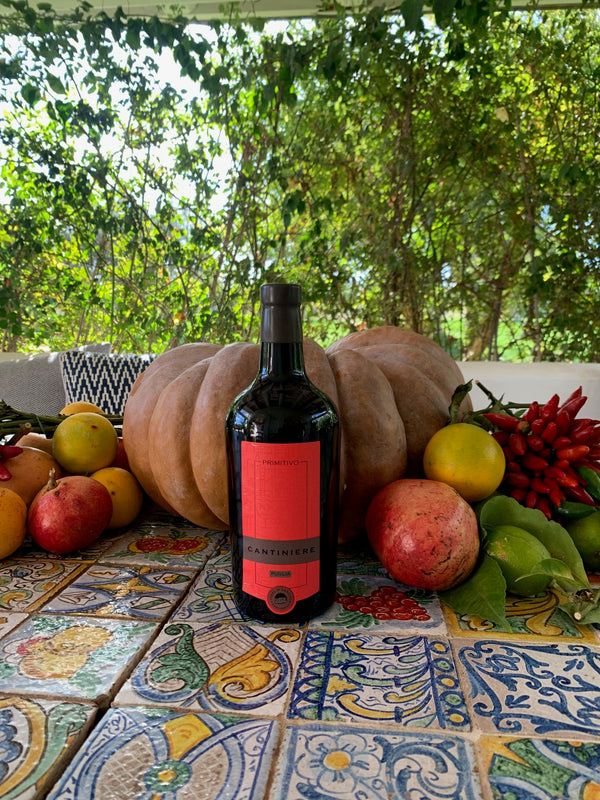 Cantiniere Primitivo -100% Primitivo Puglia Wine 14%Vol