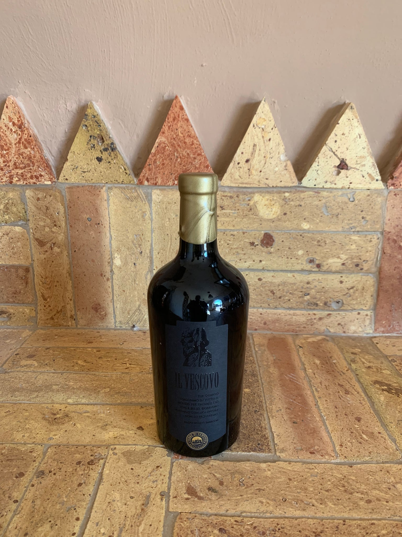 Il Vescovo Black Label (2014) Organic Status - Malbec 60% Cabernet Sauvignon 30% Carménère 10%  13.5 % Vol