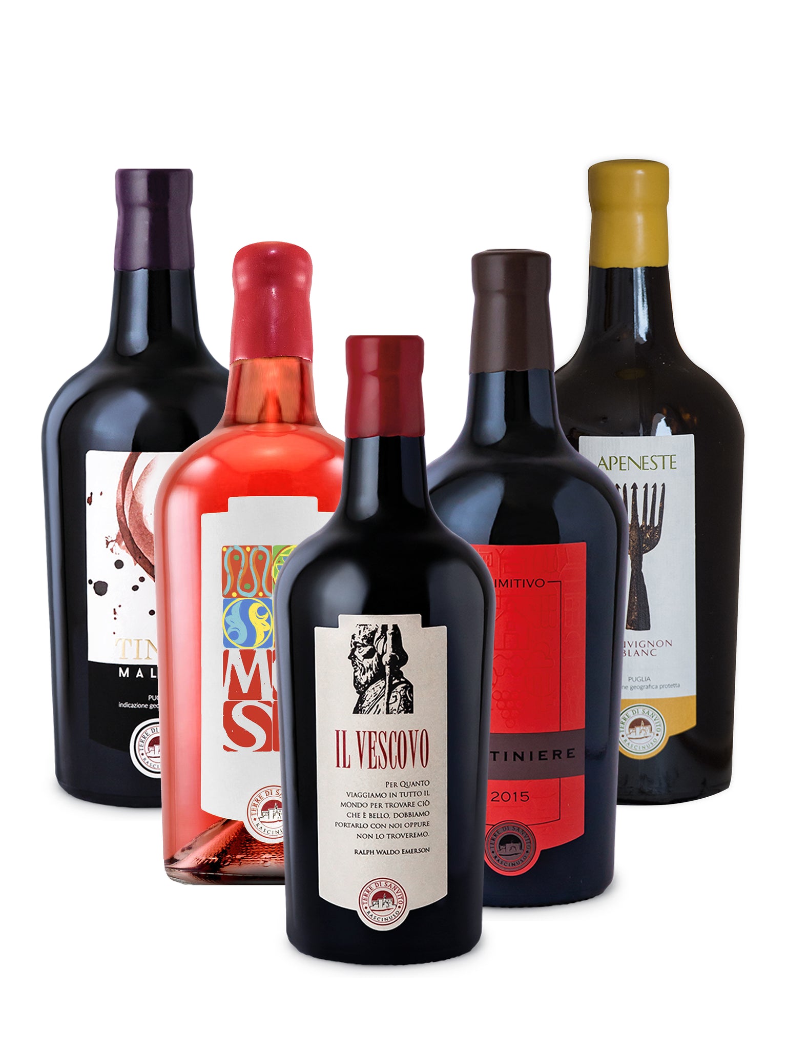 Mixed case of 6 bottles incl 2x Il Vescovo - Organic Status